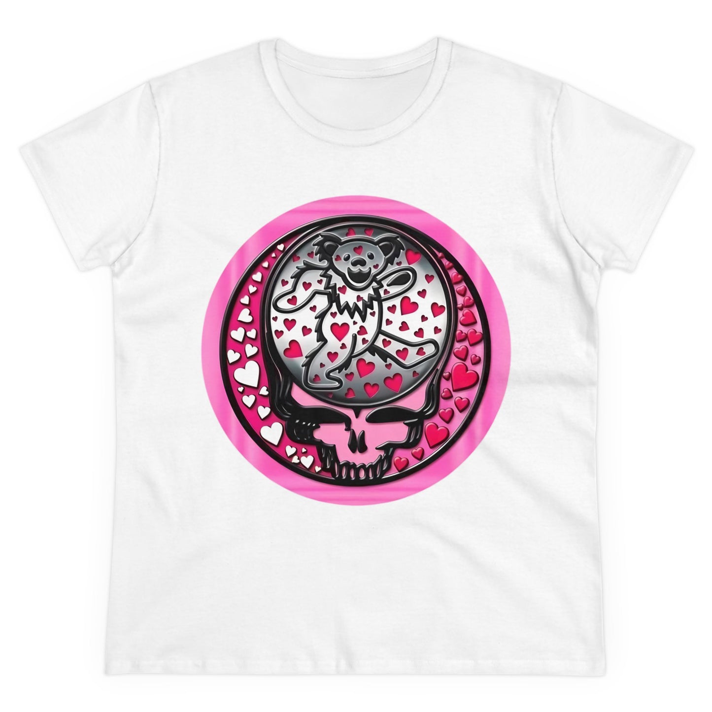 Not Fade Away Steal your face Women's Midweight Cotton Tee