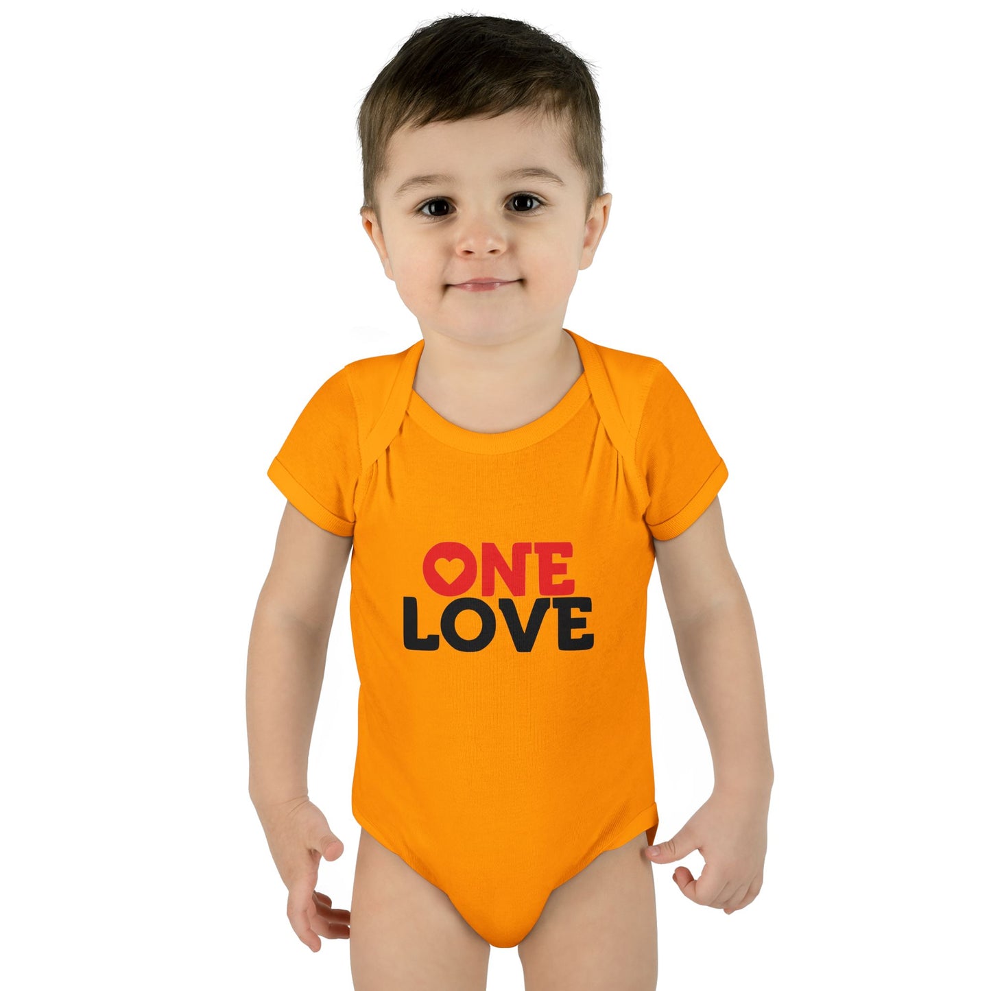 One Love Infant Bodysuit - Cute Baby Onesie for Newborns