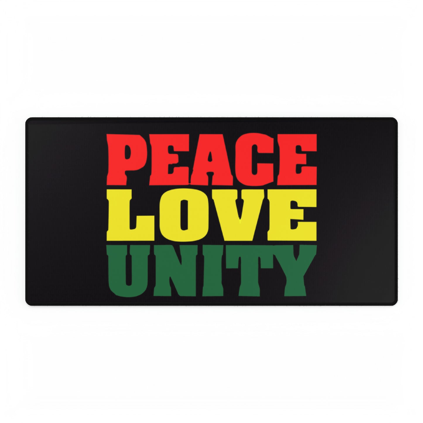 Peace Love and Unity Desk Mats