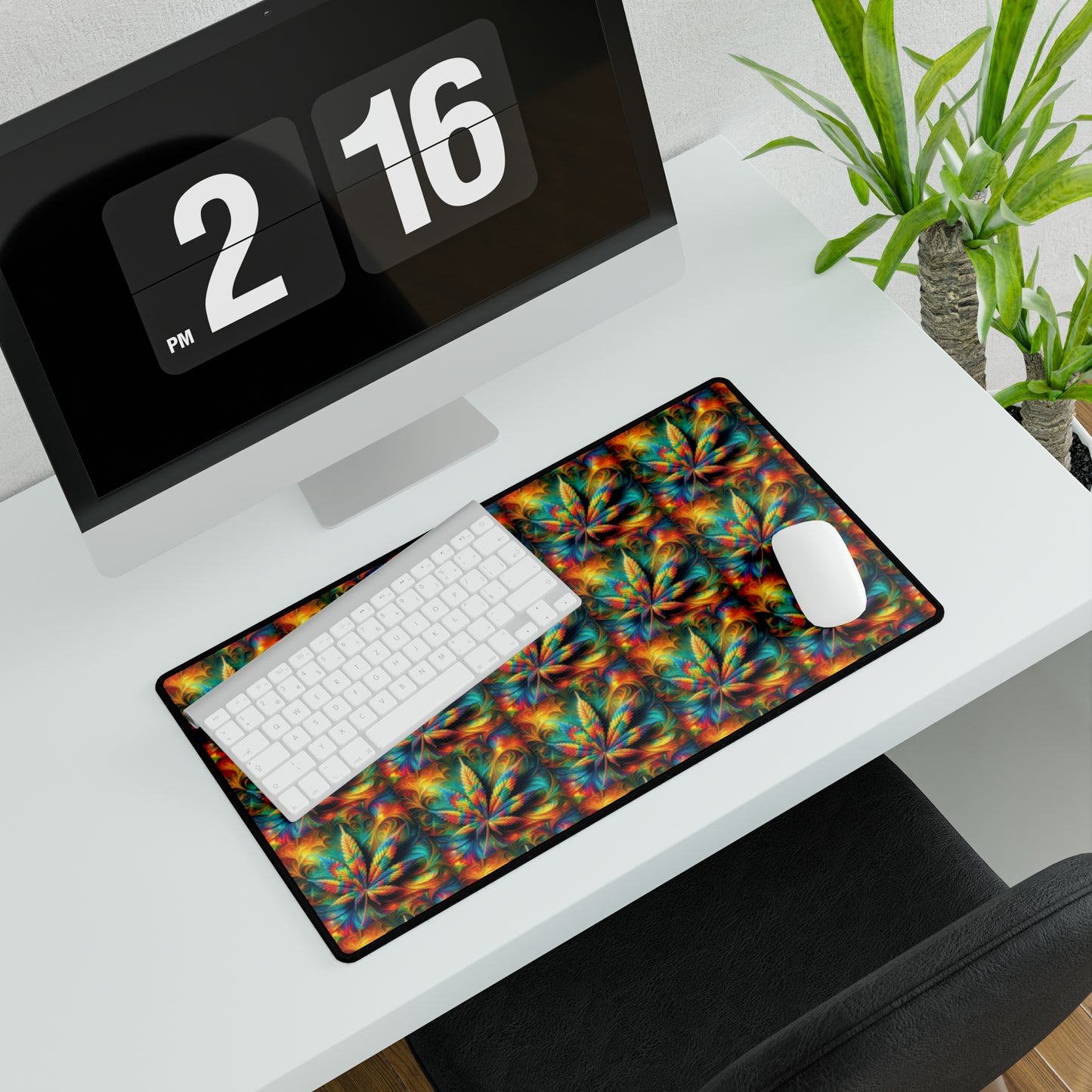 Weed Mosaic Desk Mats