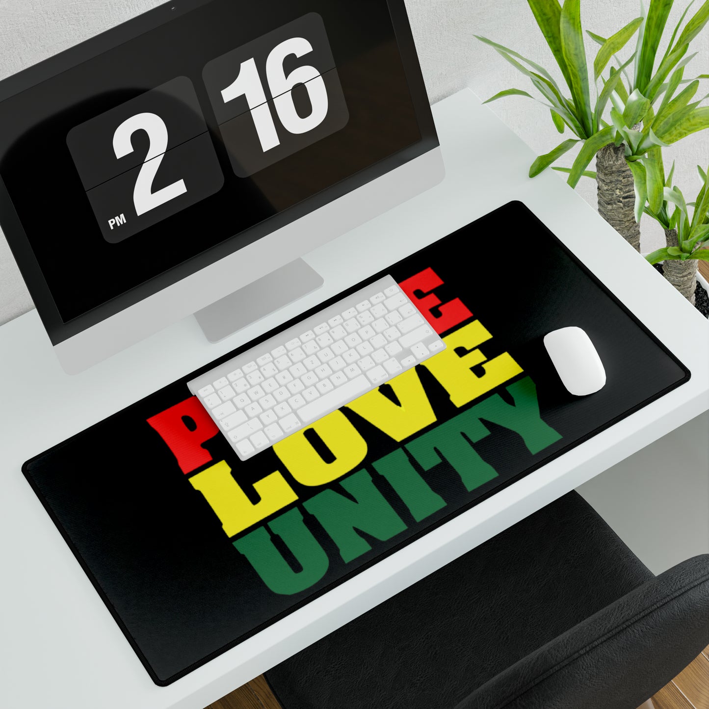 Peace Love and Unity Desk Mats
