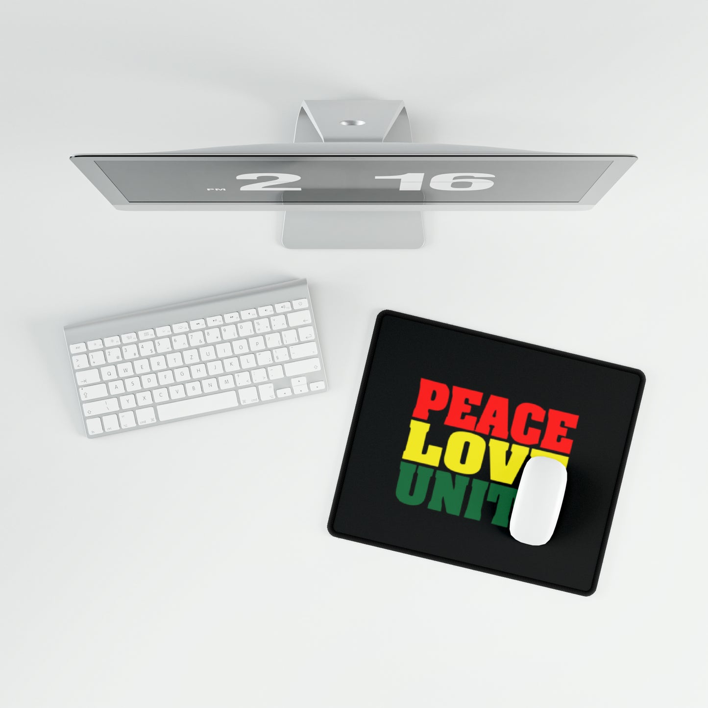 Peace Love and Unity Desk Mats