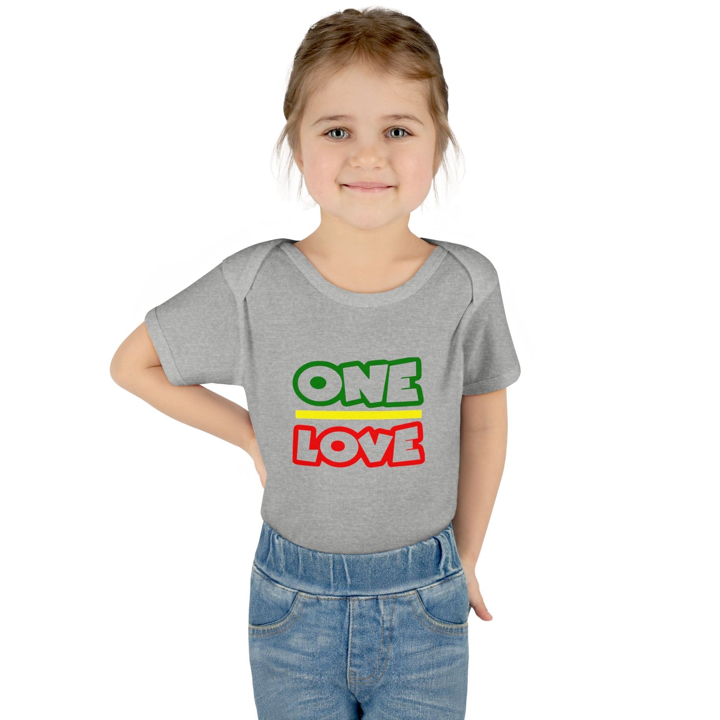 One Love Infant Bodysuit - Cute Baby Outfit for Joyful Occasions