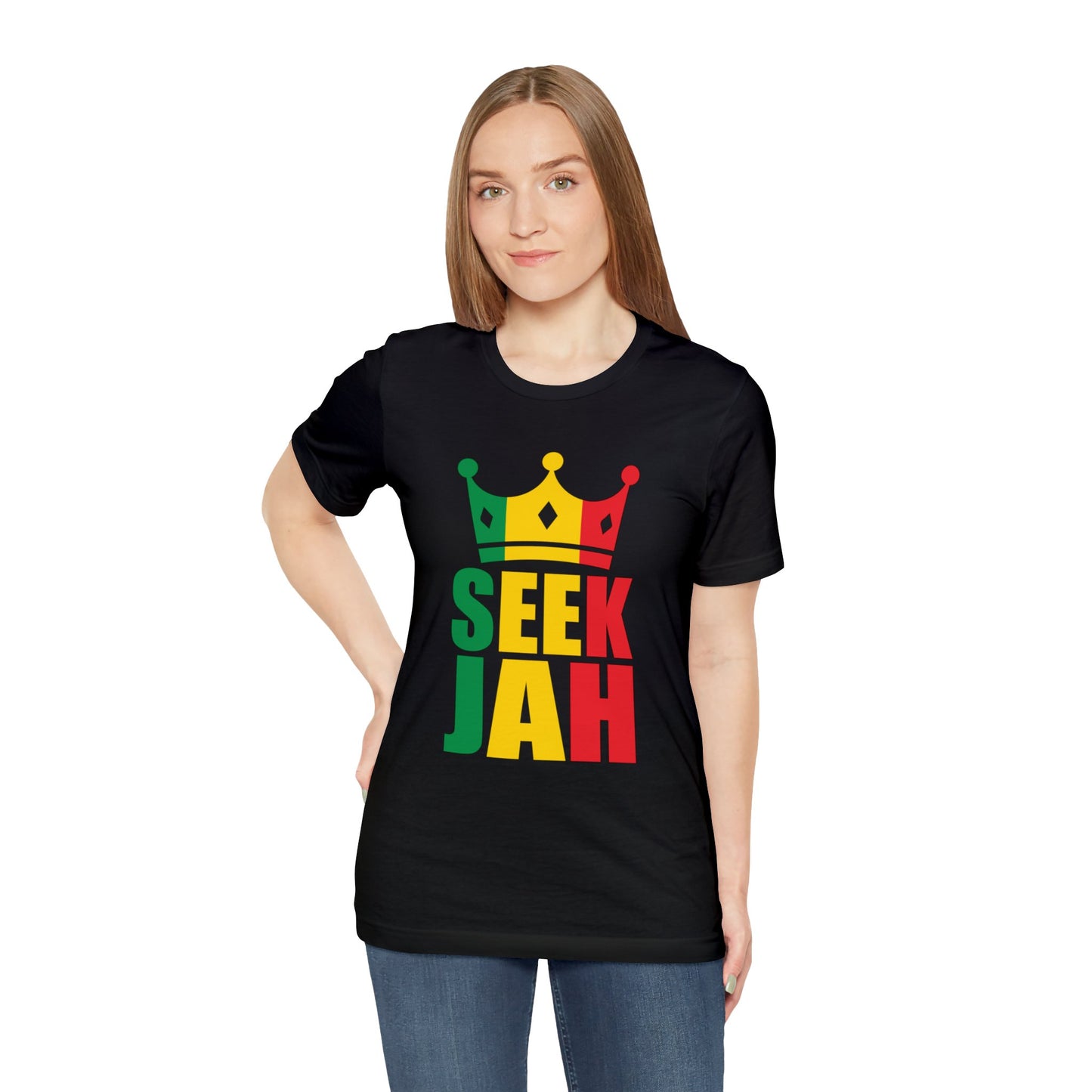 Seek Jah Unisex Jersey Short Sleeve Tee