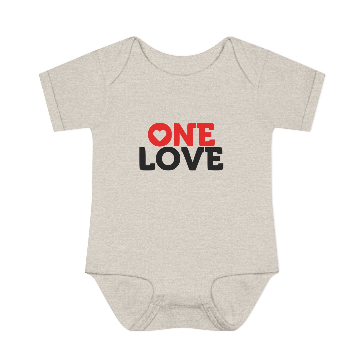 One Love Infant Bodysuit - Cute Baby Onesie for Newborns