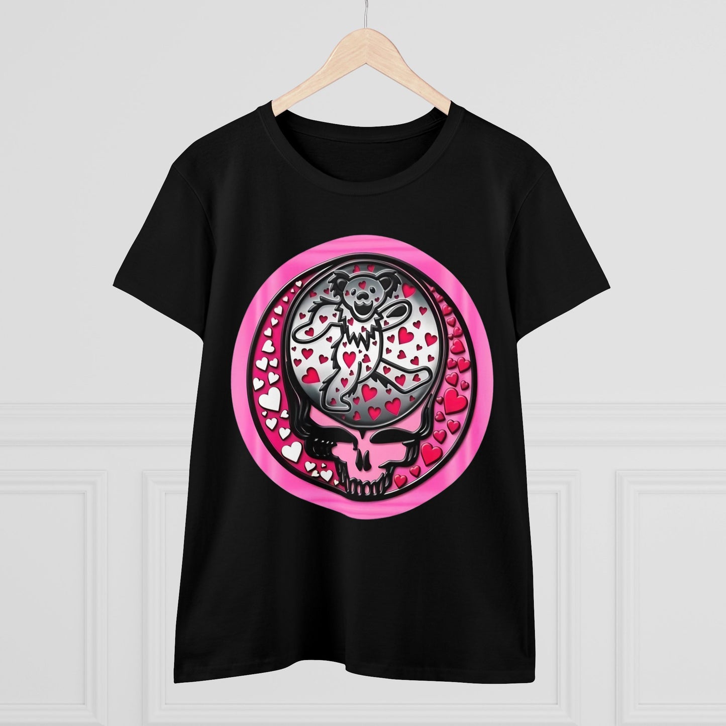 Not Fade Away Steal your face Women's Midweight Cotton Tee