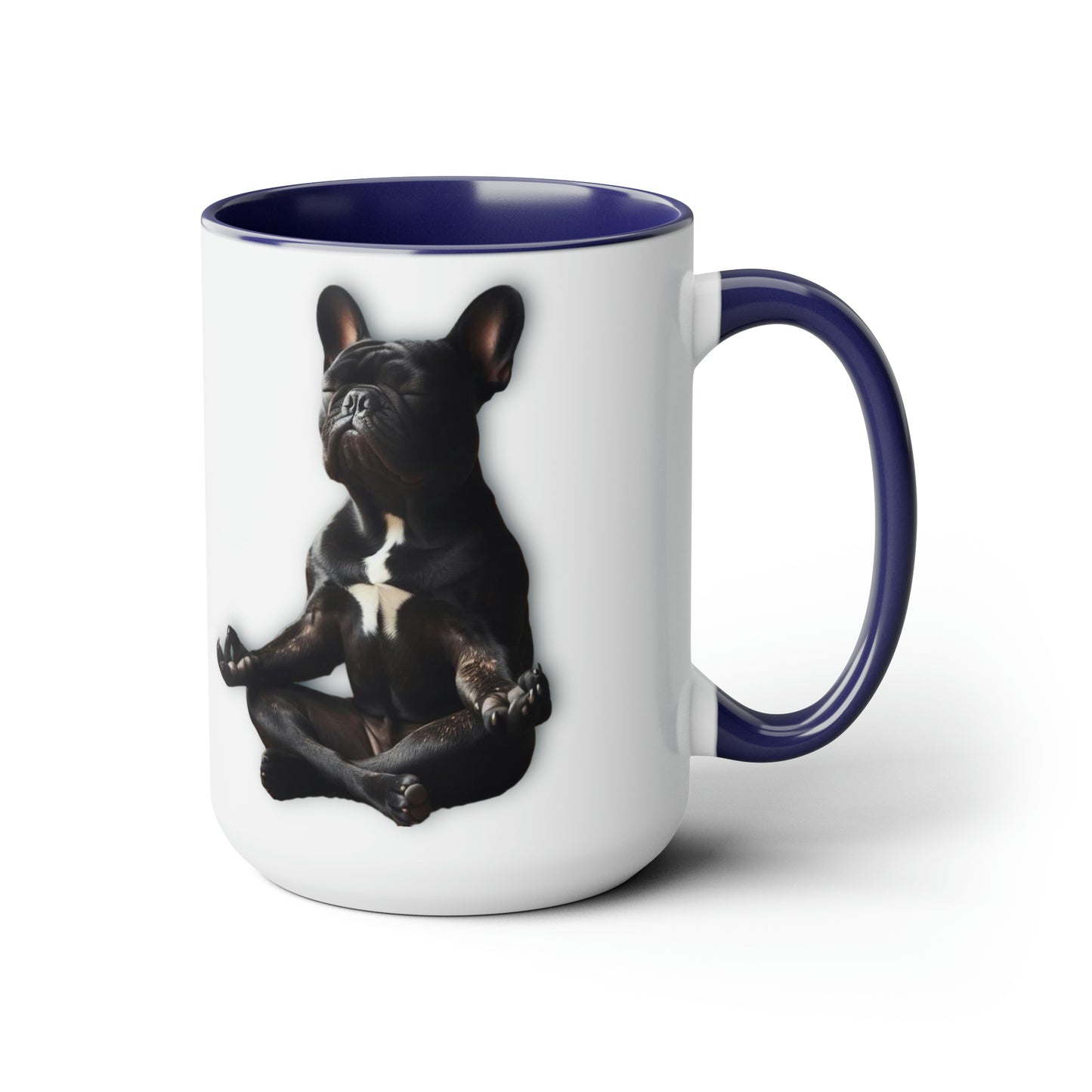 Morning Meditation Two-Tone Coffee Mugs, 15oz