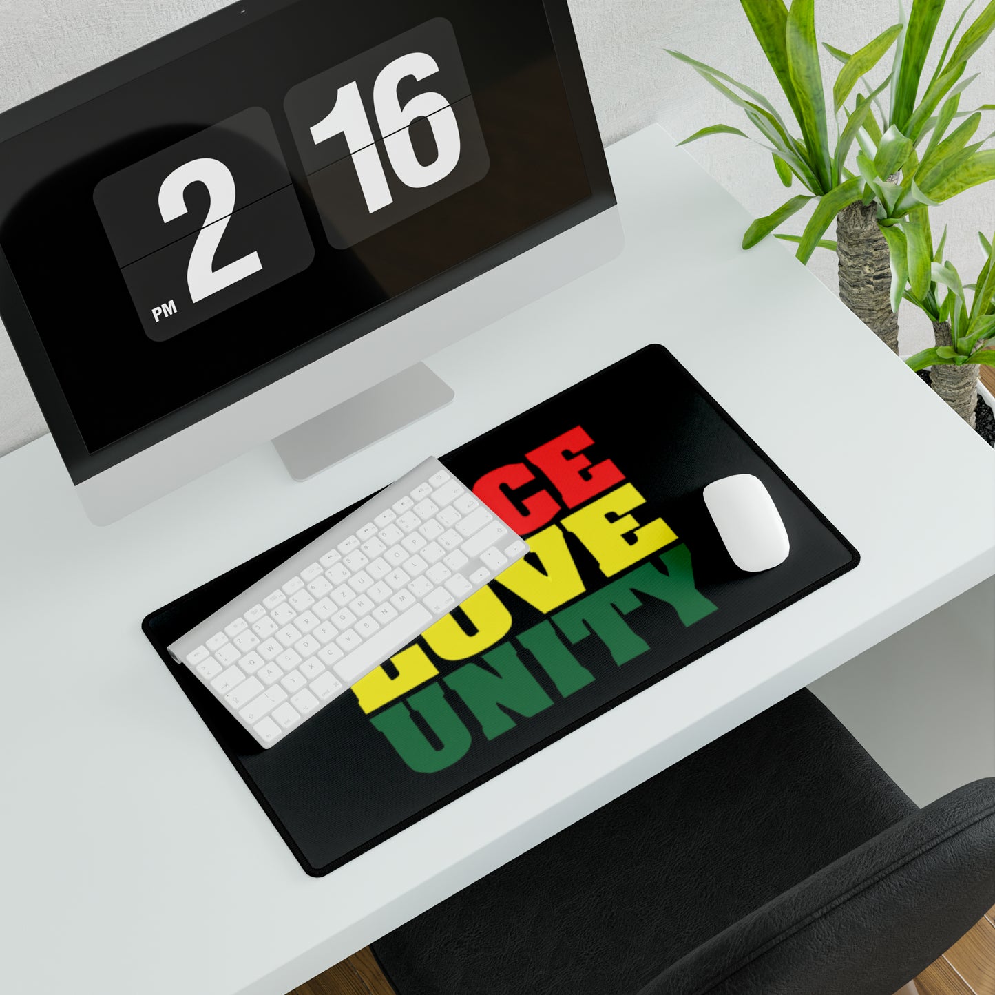 Peace Love and Unity Desk Mats