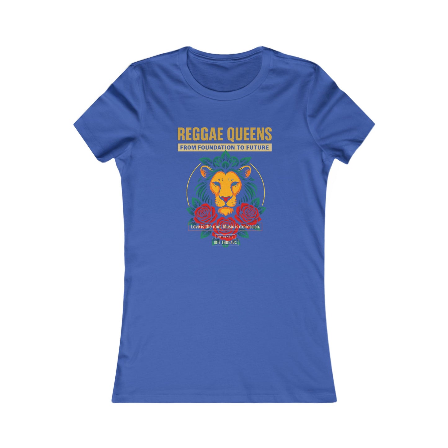 Reggae Queens Tee - Empowering Women's Favorite T-Shirt