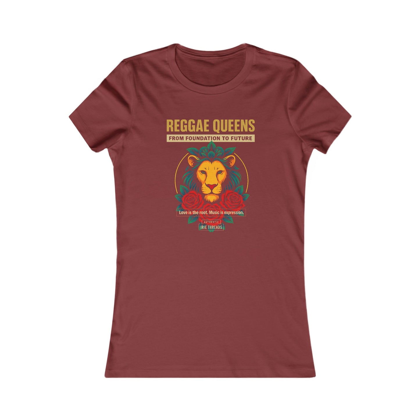Reggae Queens Tee - Empowering Women's Favorite T-Shirt