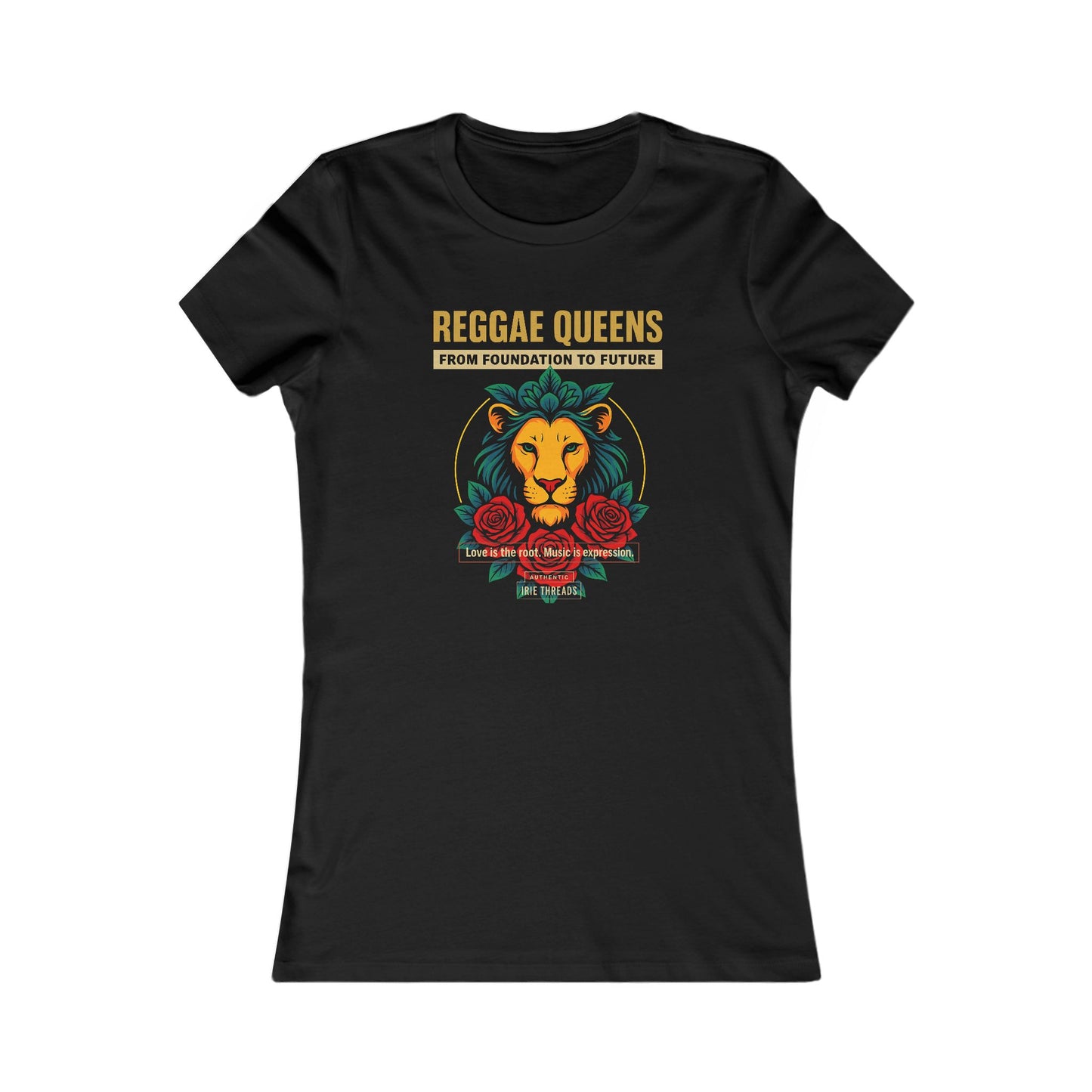 Reggae Queens Tee - Empowering Women's Favorite T-Shirt