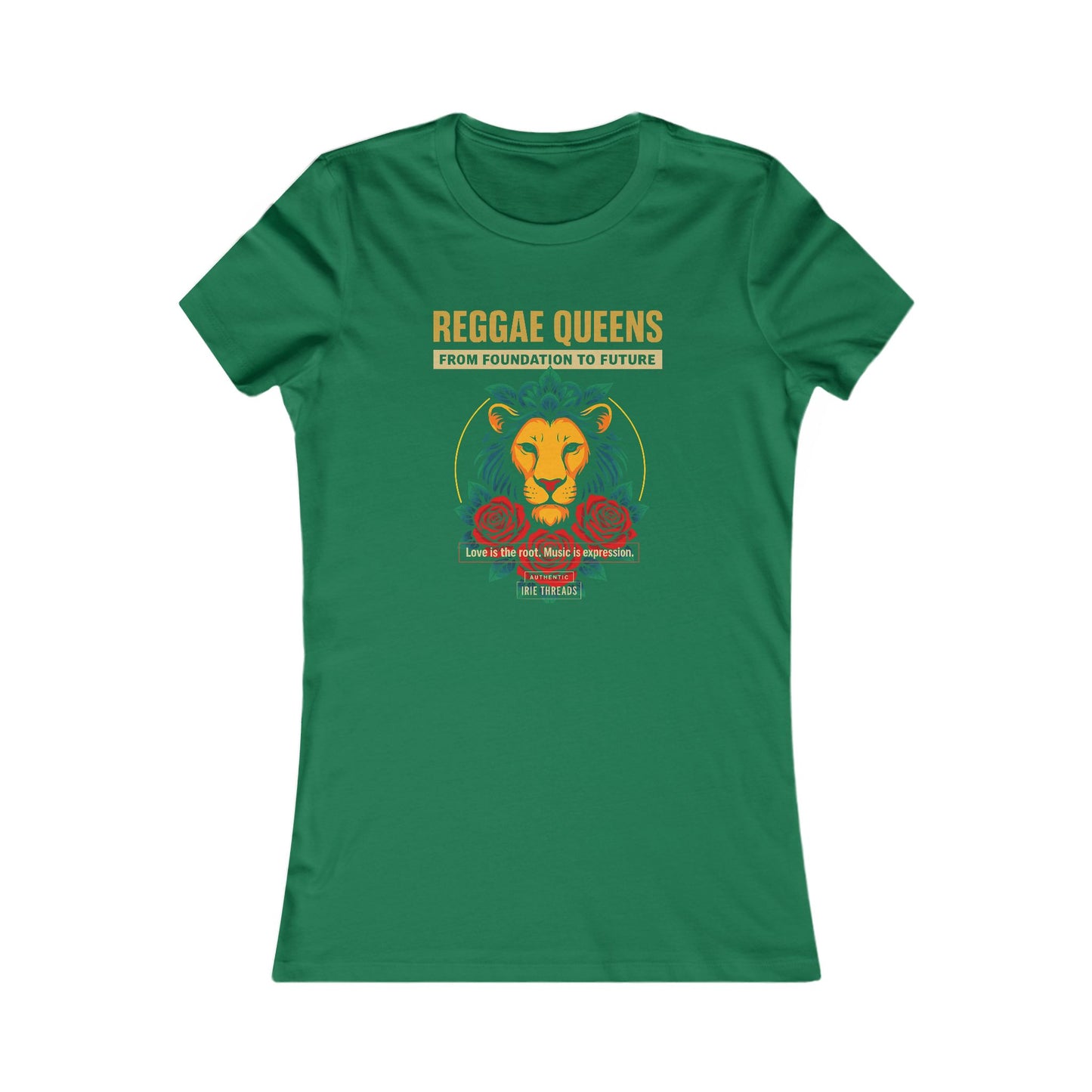 Reggae Queens Tee - Empowering Women's Favorite T-Shirt