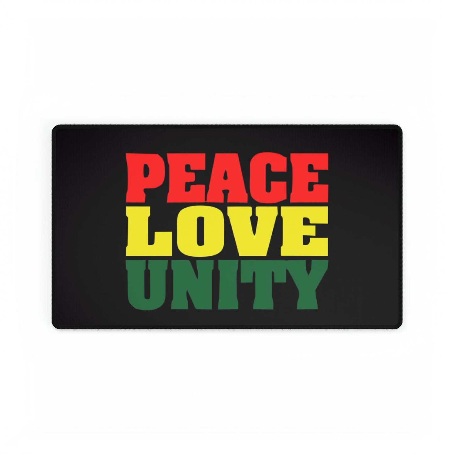 Peace Love and Unity Desk Mats