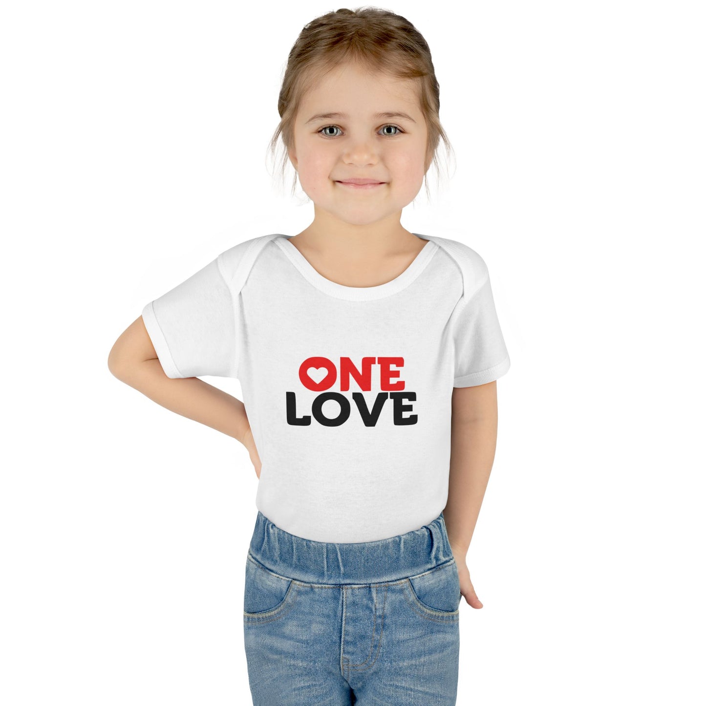 One Love Infant Bodysuit - Cute Baby Onesie for Newborns