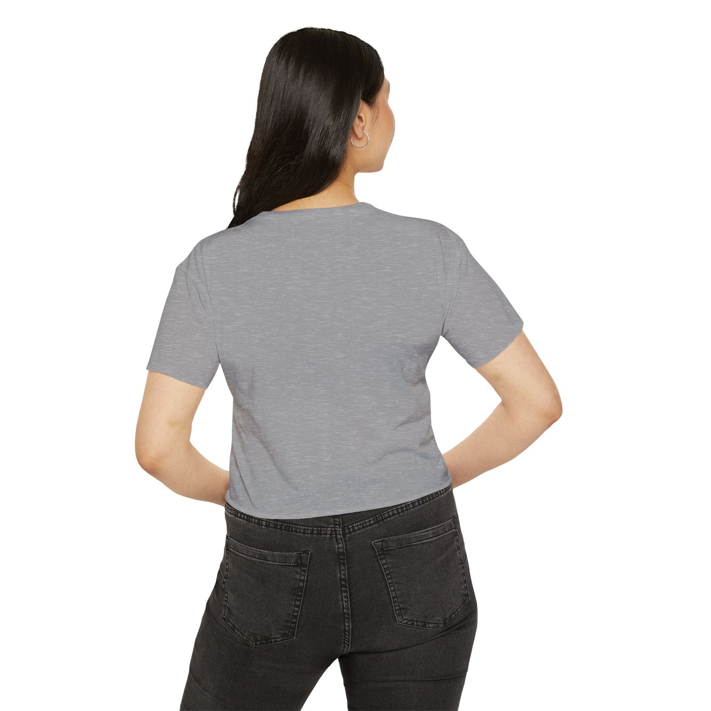 Women's Festival Crop Top - Peace & Love Reggae Roots Tee