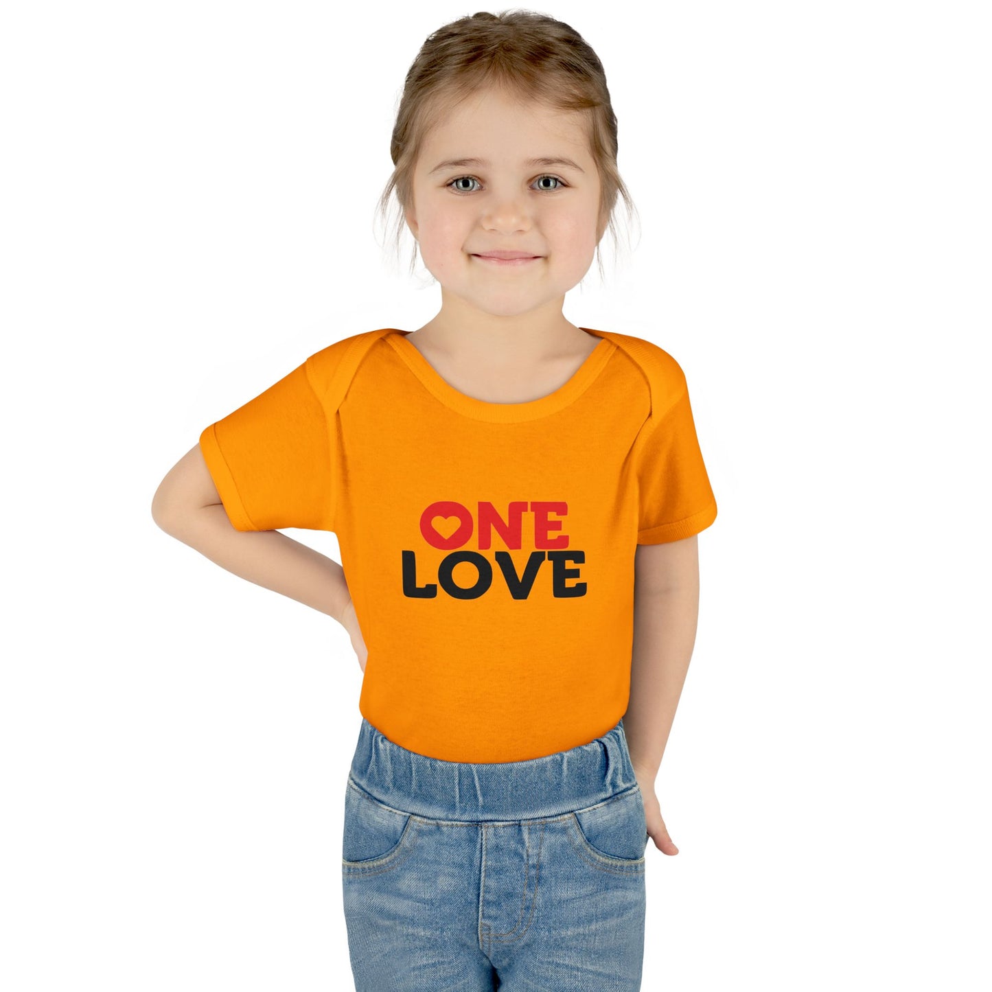 One Love Infant Bodysuit - Cute Baby Onesie for Newborns