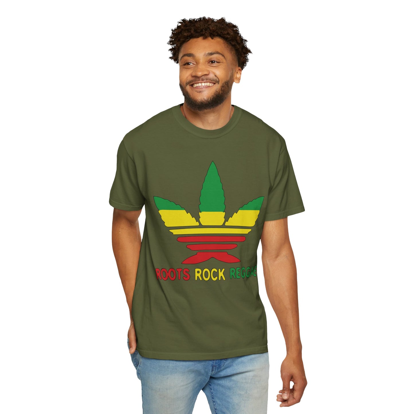 Roots Rock Reggae Unisex Garment-Dyed T-shirt