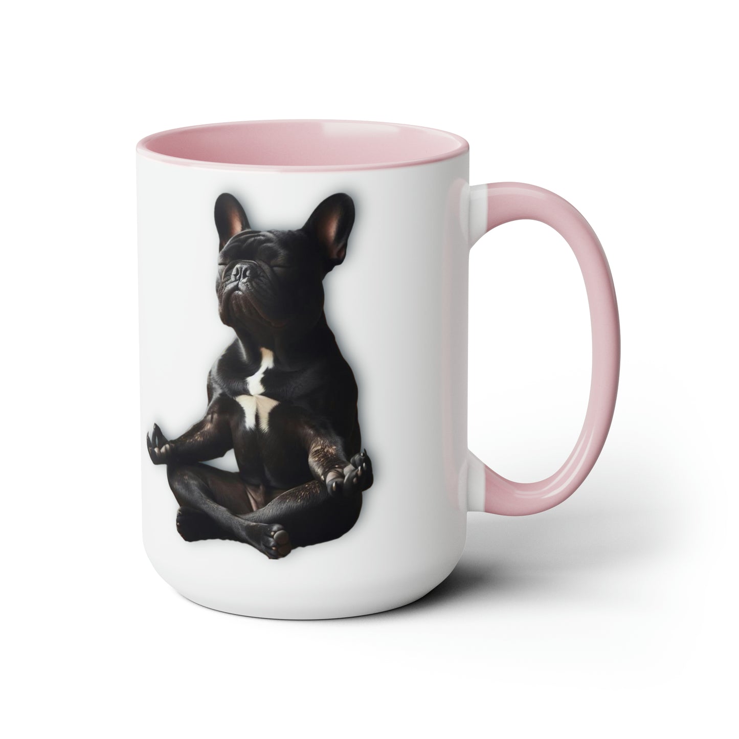 Morning Meditation Two-Tone Coffee Mugs, 15oz