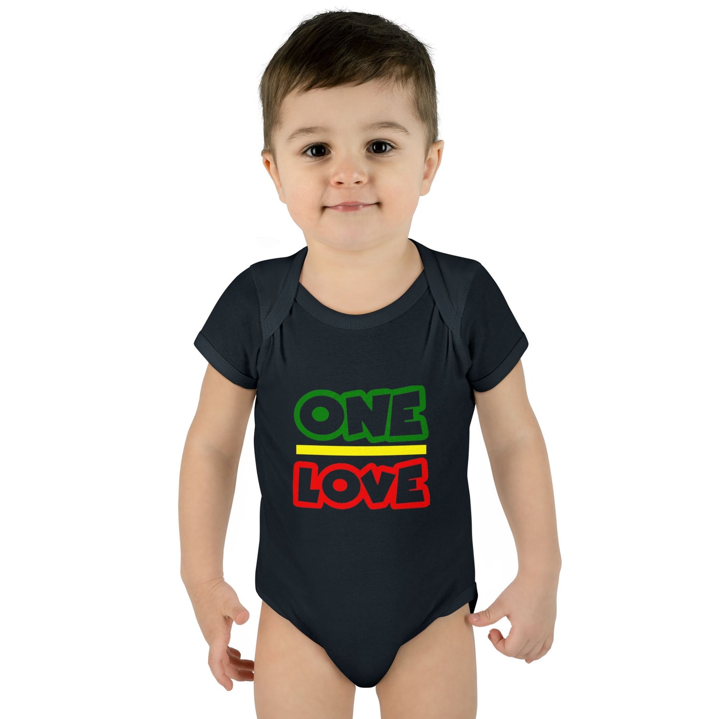 One Love Infant Bodysuit - Cute Baby Outfit for Joyful Occasions