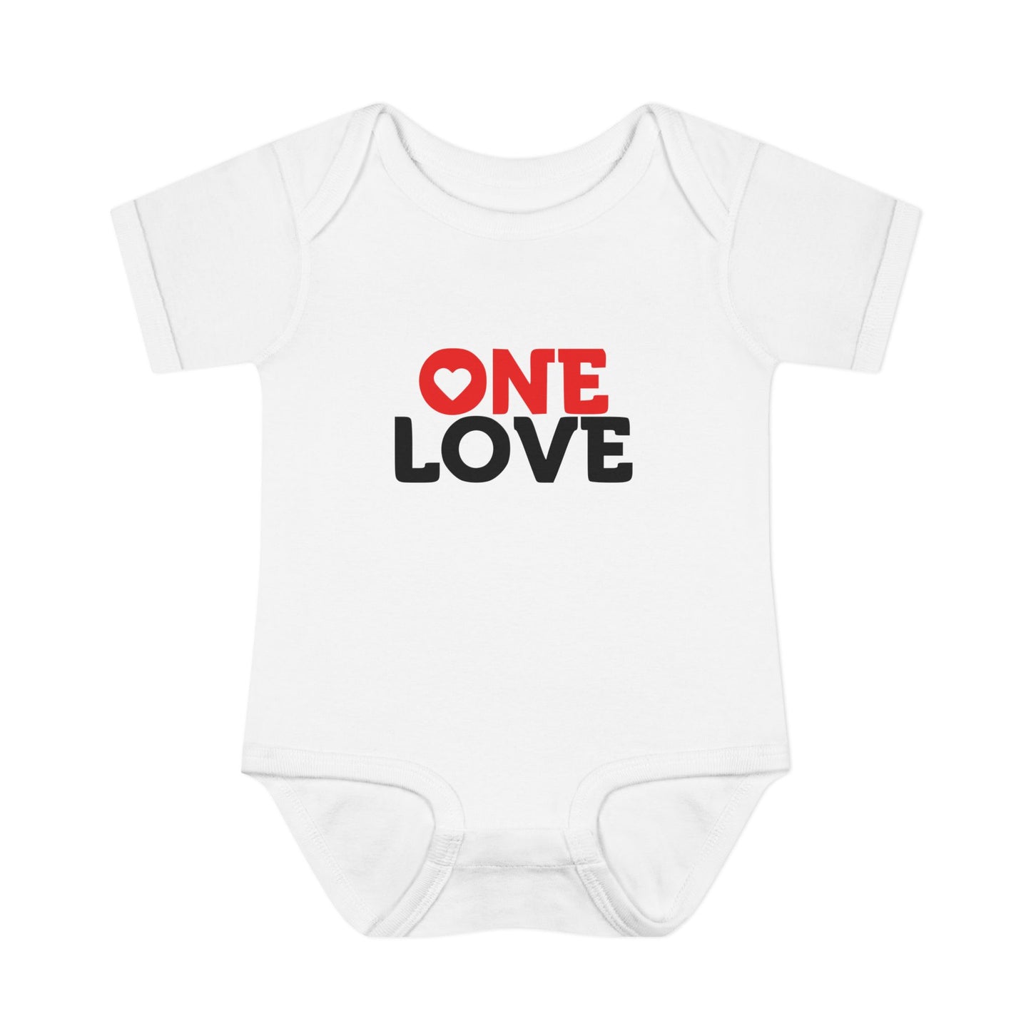 One Love Infant Bodysuit - Cute Baby Onesie for Newborns