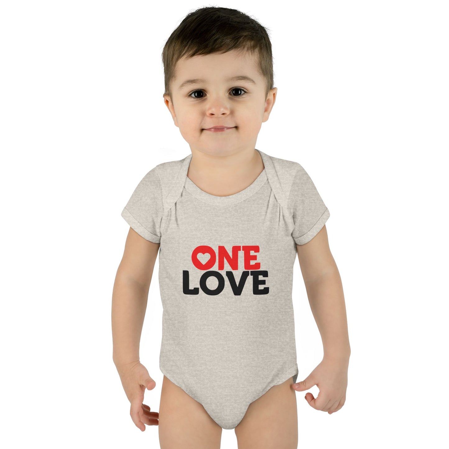 One Love Infant Bodysuit - Cute Baby Onesie for Newborns