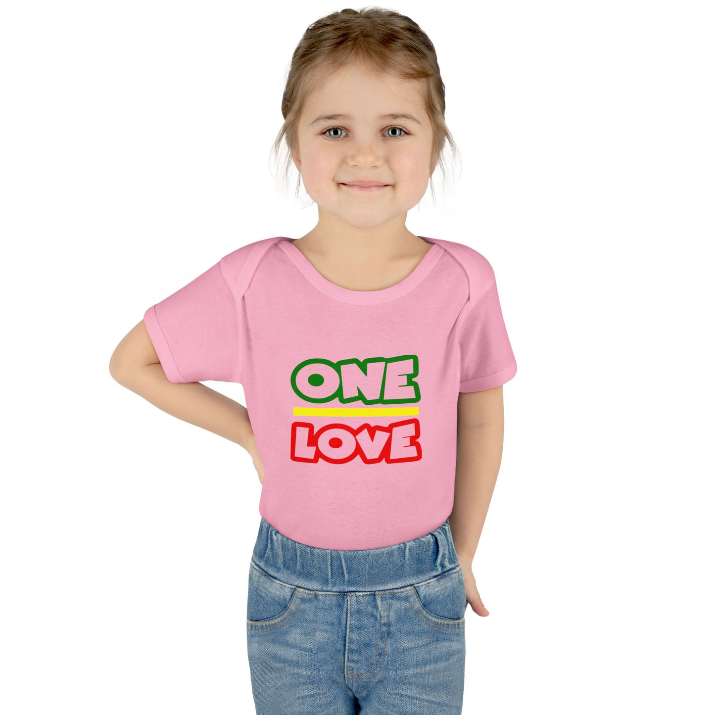 One Love Infant Bodysuit - Cute Baby Outfit for Joyful Occasions