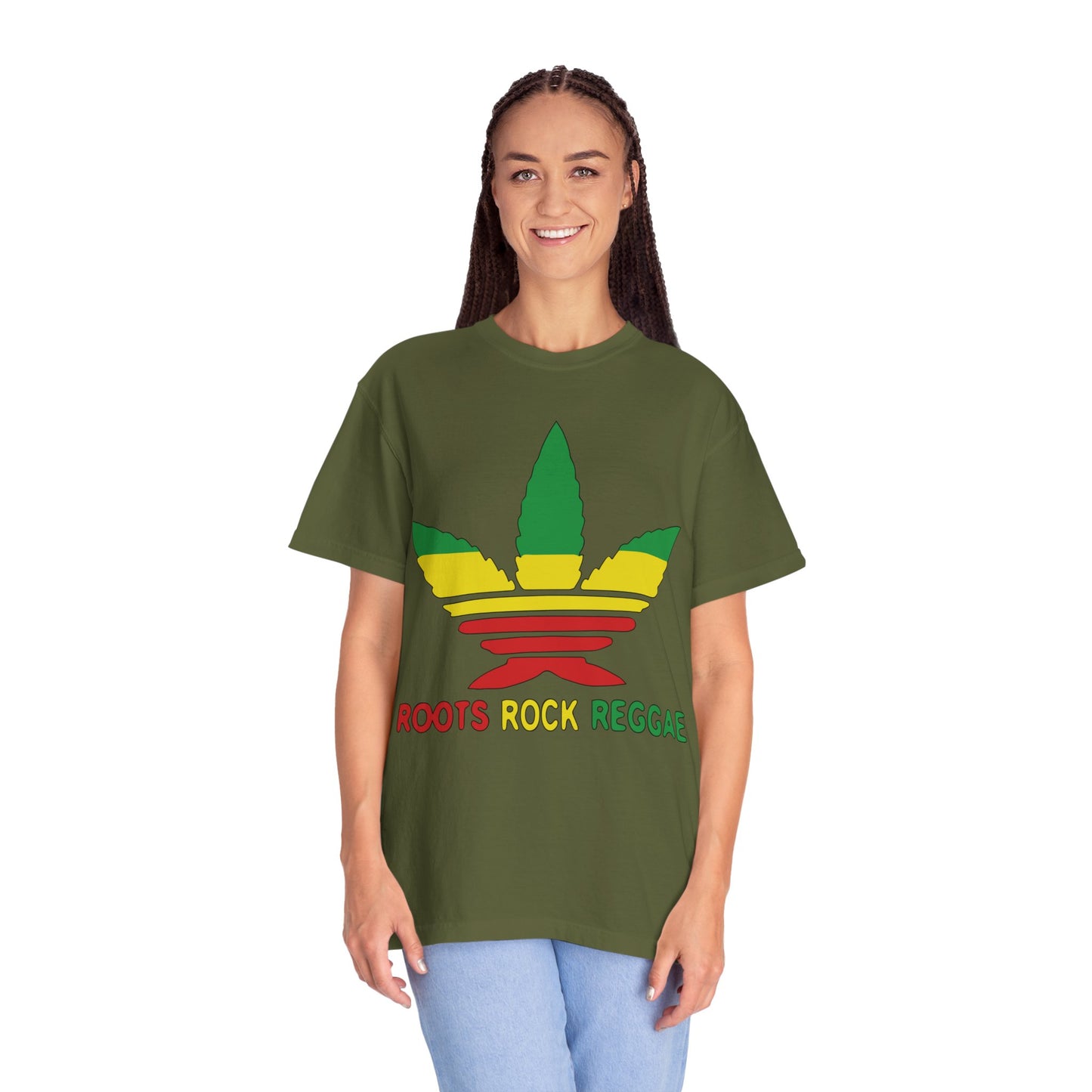 Roots Rock Reggae Unisex Garment-Dyed T-shirt