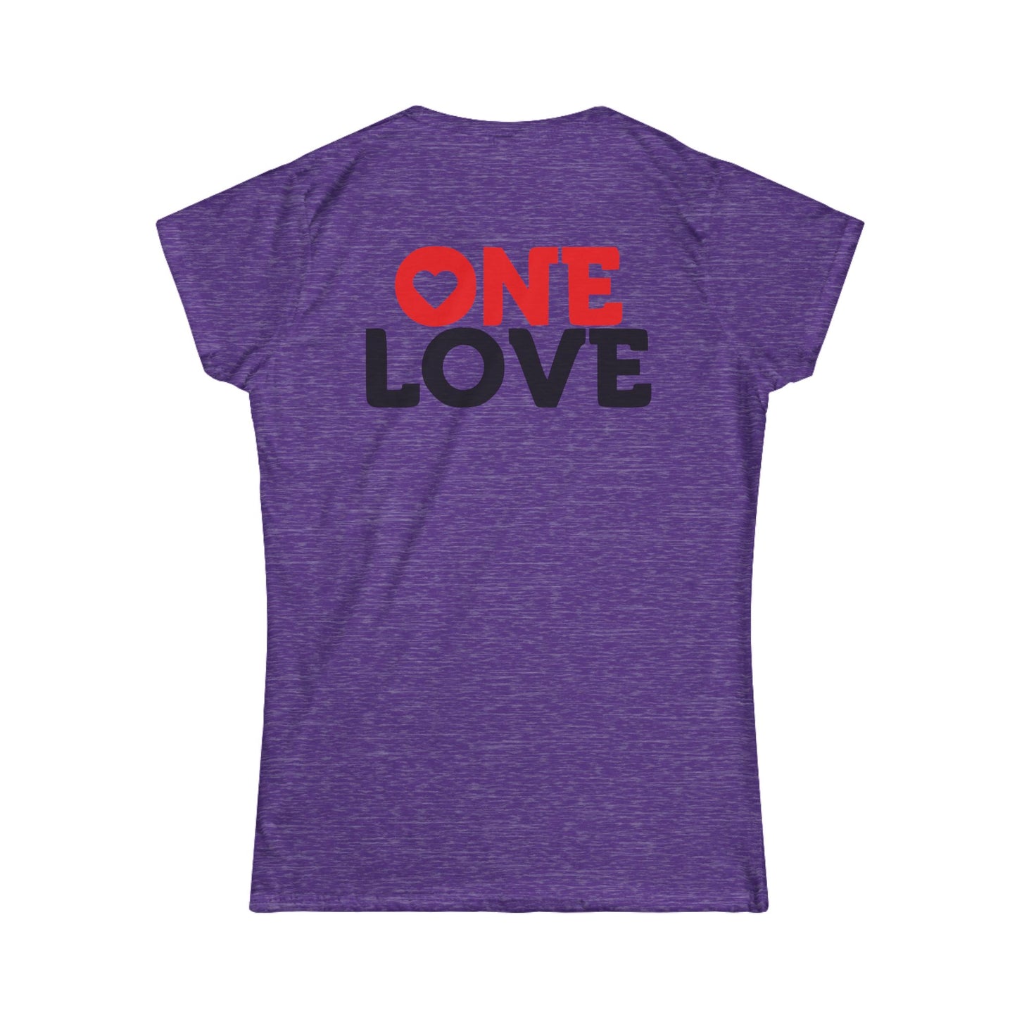 One Love Women's Softstyle Tee - Celebrate Togetherness