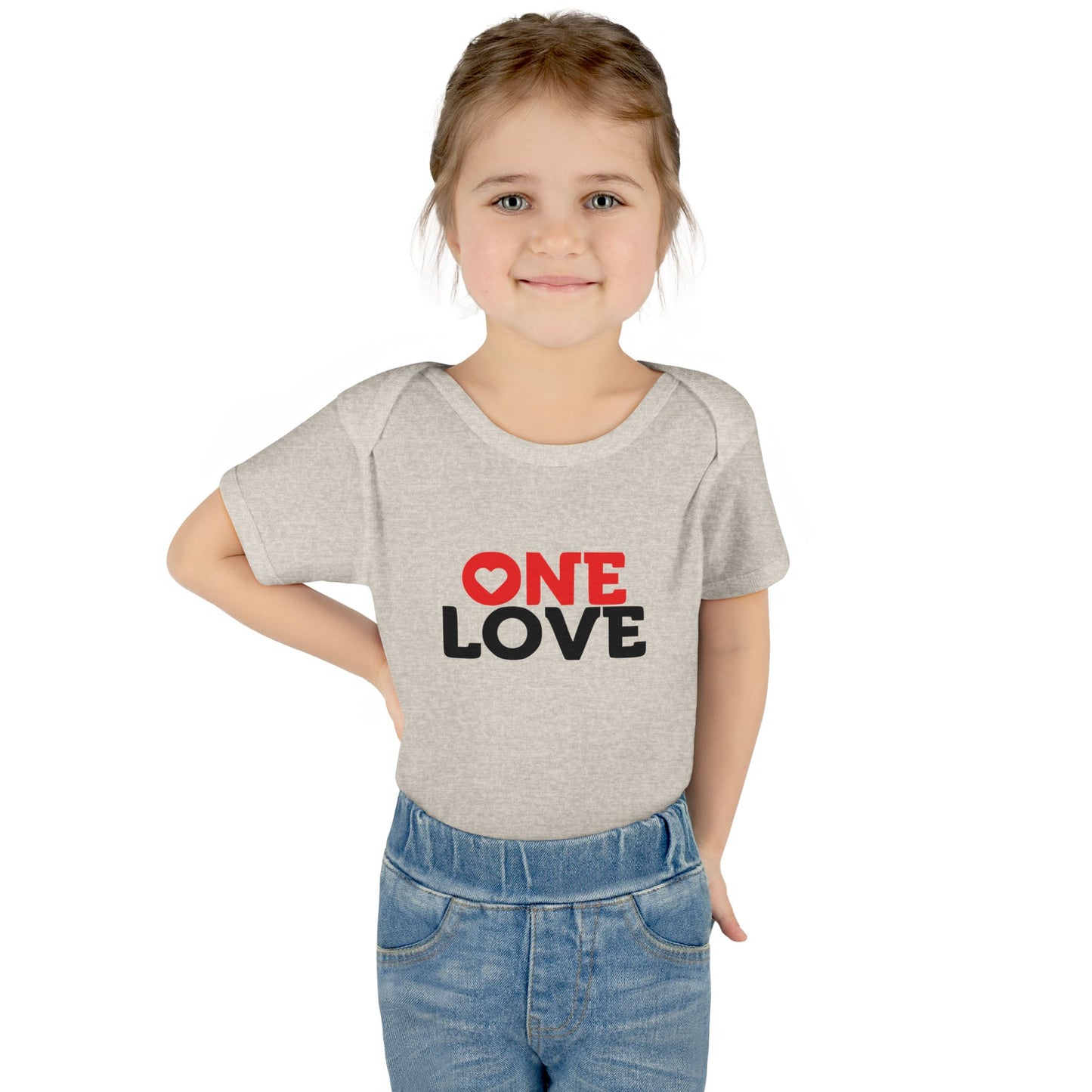One Love Infant Bodysuit - Cute Baby Onesie for Newborns