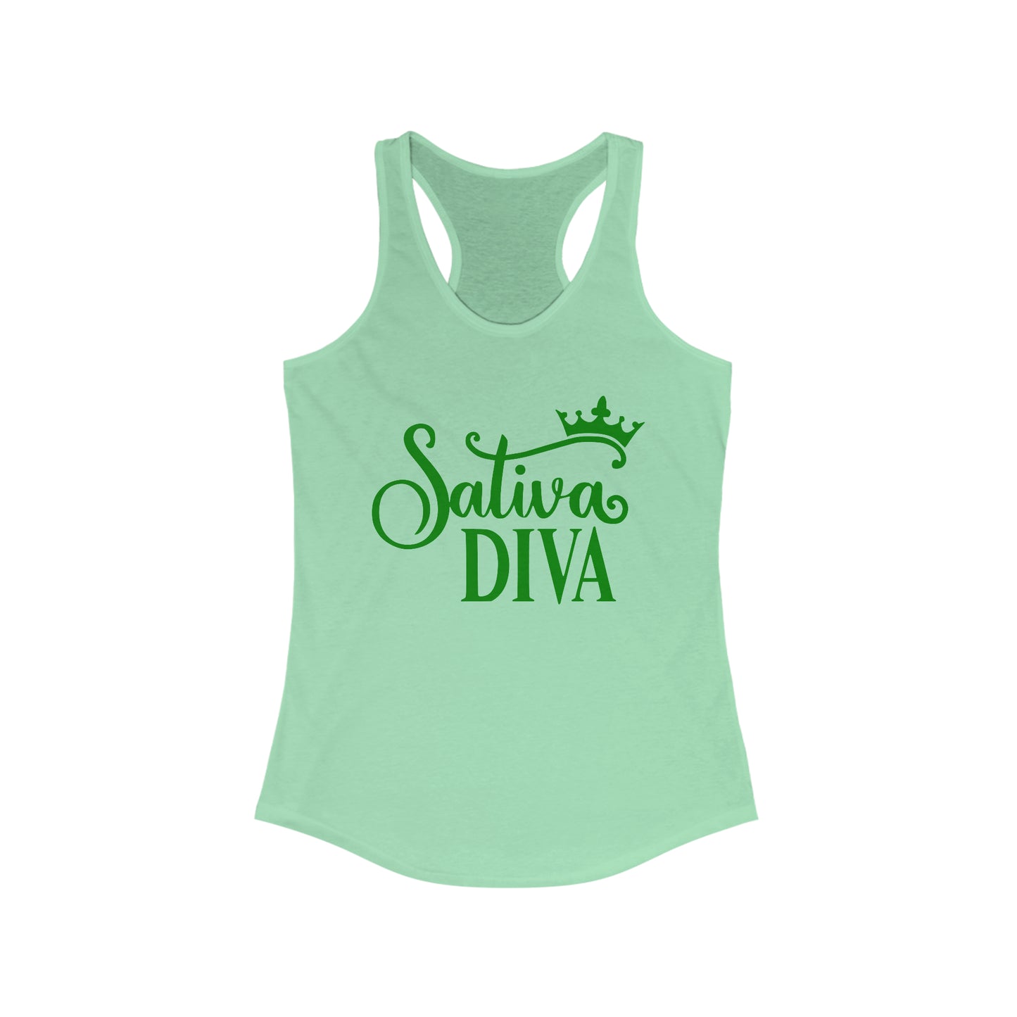 Sativa Diva Women's Ideal Racerback Tank