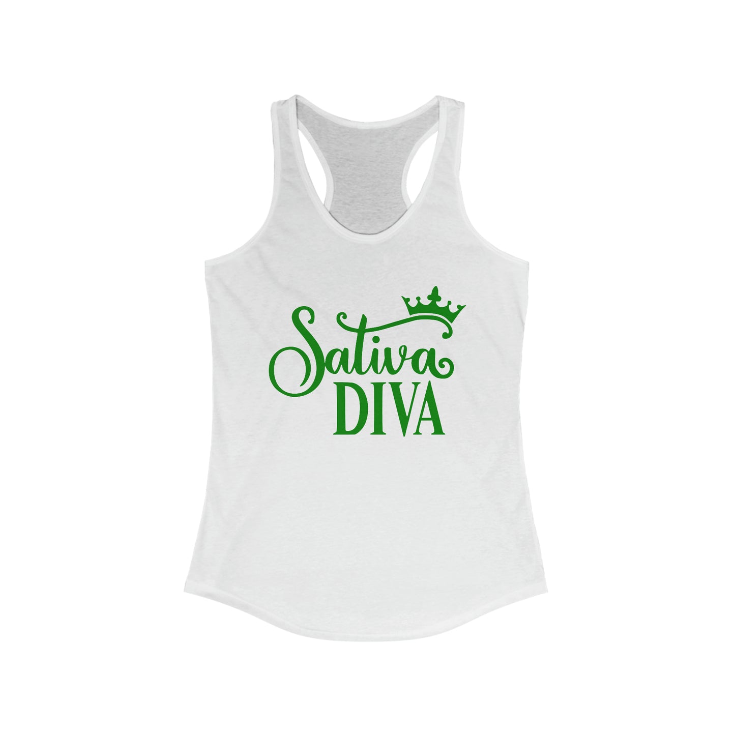 Sativa Diva Women's Ideal Racerback Tank