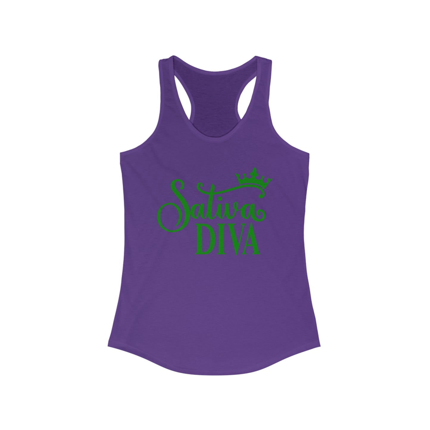 Sativa Diva Women's Ideal Racerback Tank