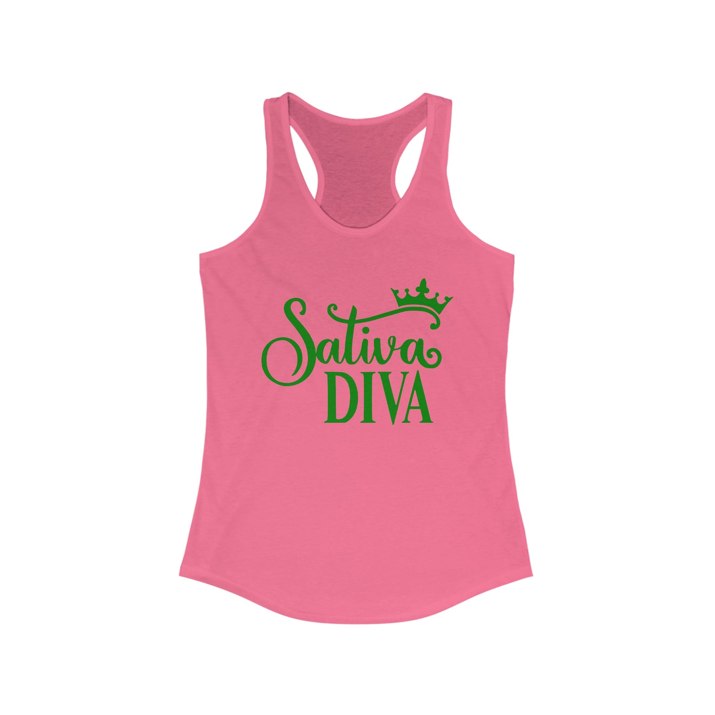 Sativa Diva Women's Ideal Racerback Tank