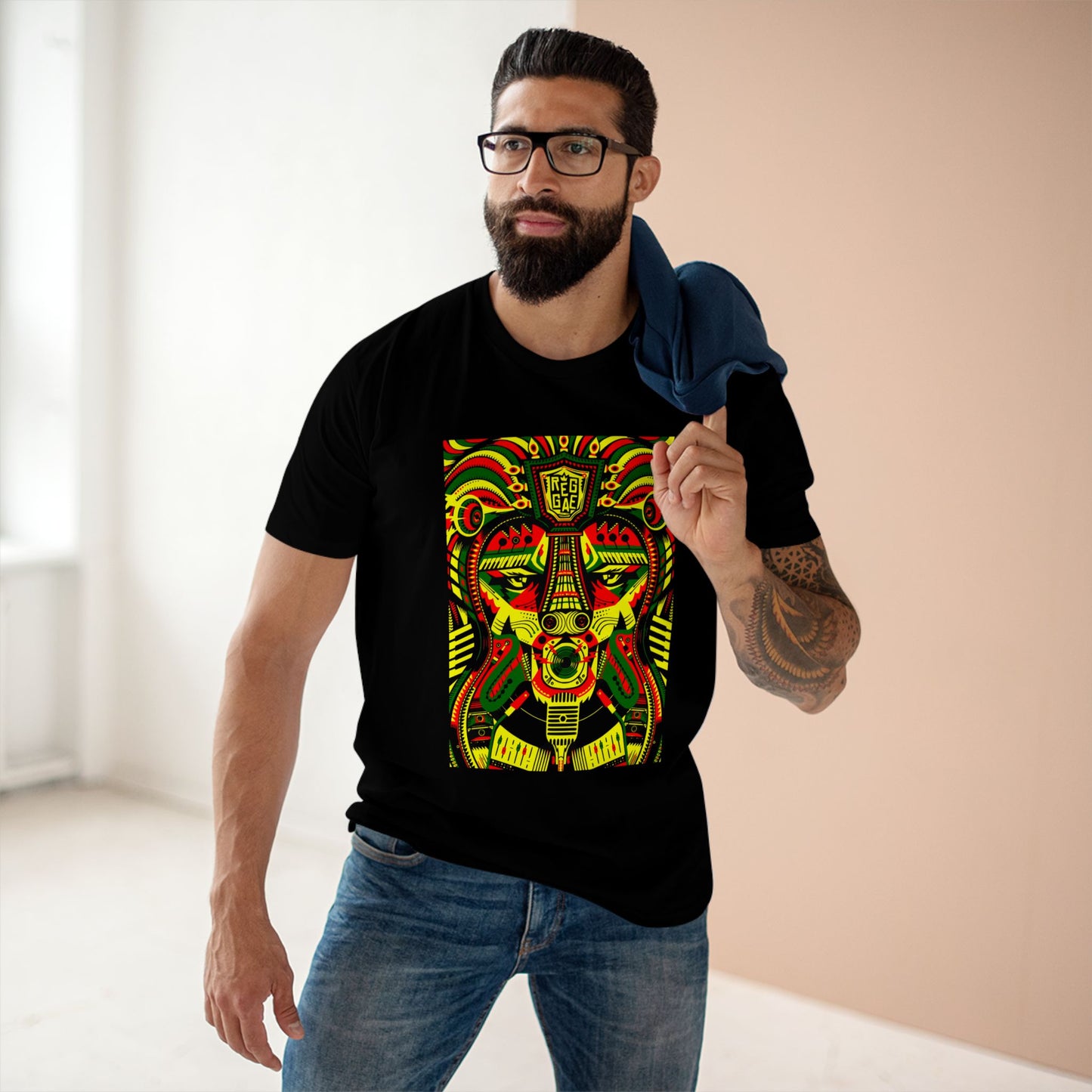 Vibrant Lion Graphic Tee - Perfect for Festivals & Everyday Wear