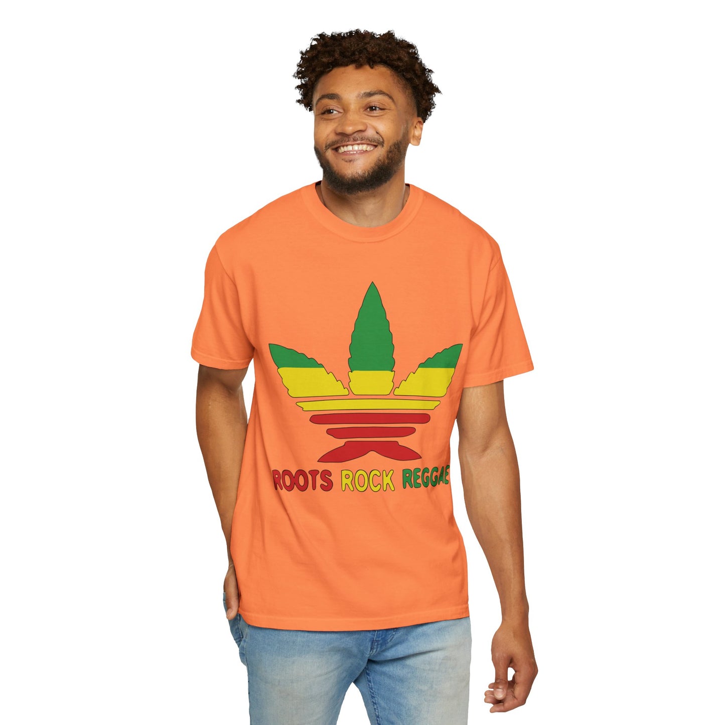 Roots Rock Reggae Unisex Garment-Dyed T-shirt