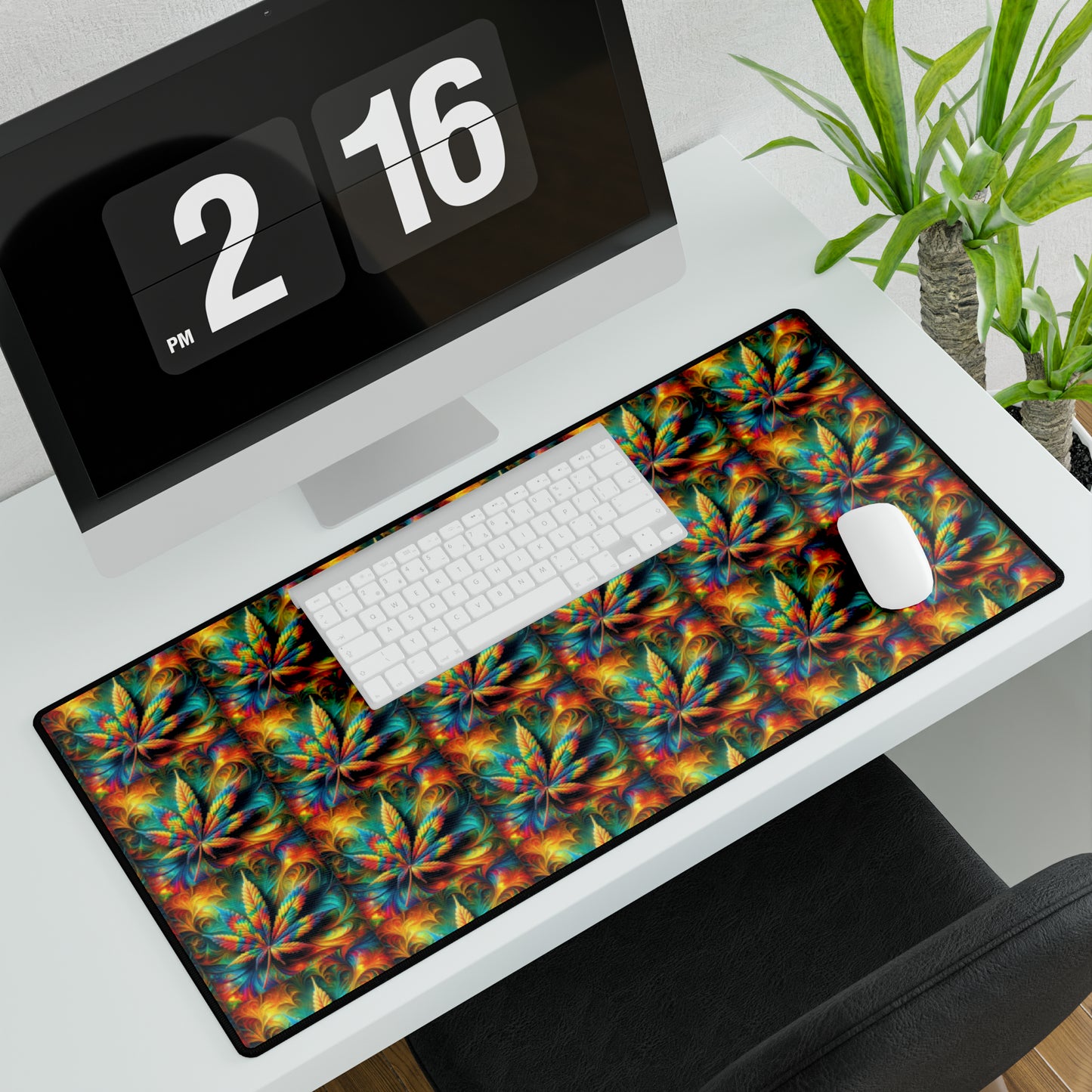Weed Mosaic Desk Mats