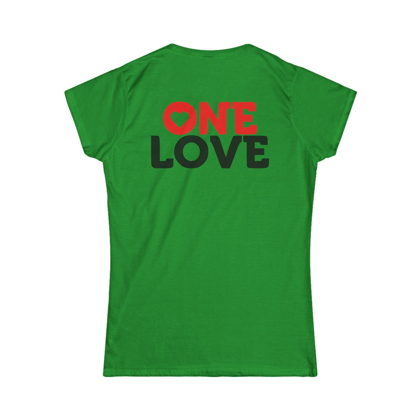 One Love Women's Softstyle Tee - Celebrate Togetherness