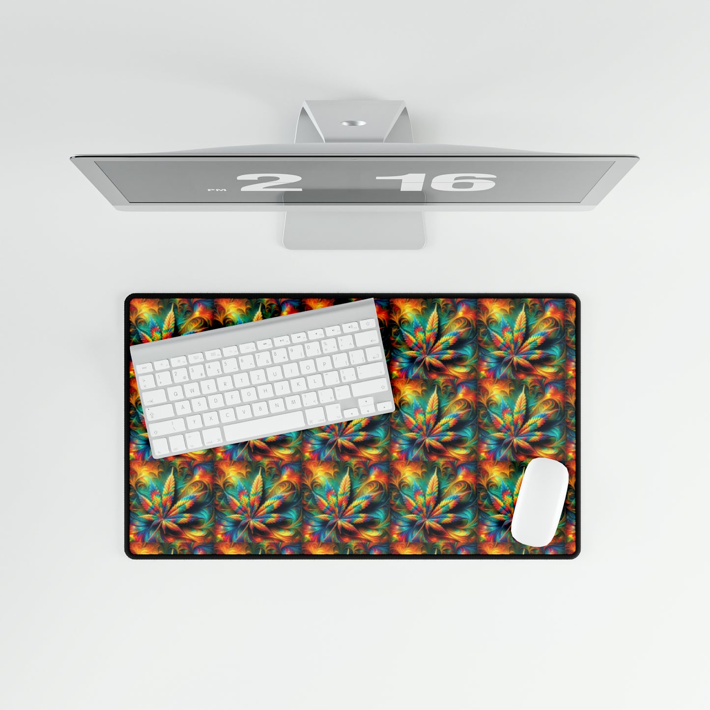 Weed Mosaic Desk Mats