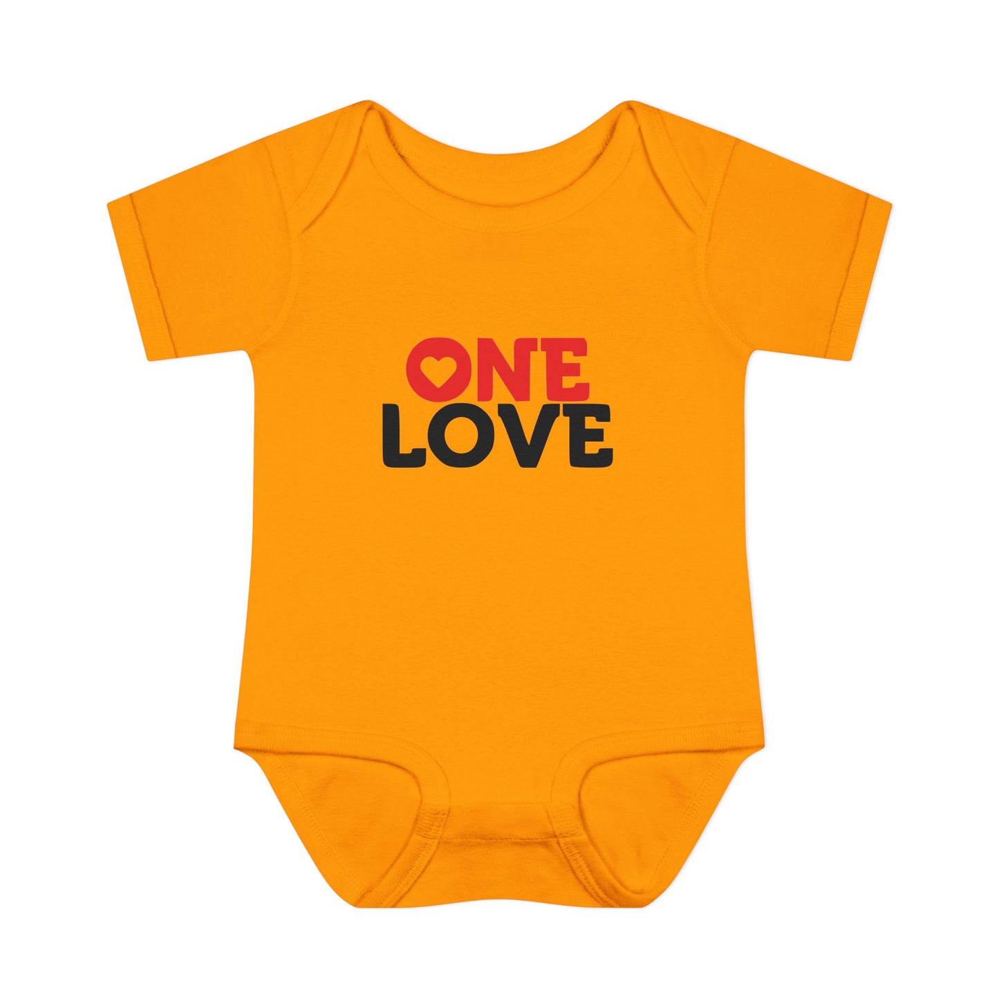One Love Infant Bodysuit - Cute Baby Onesie for Newborns