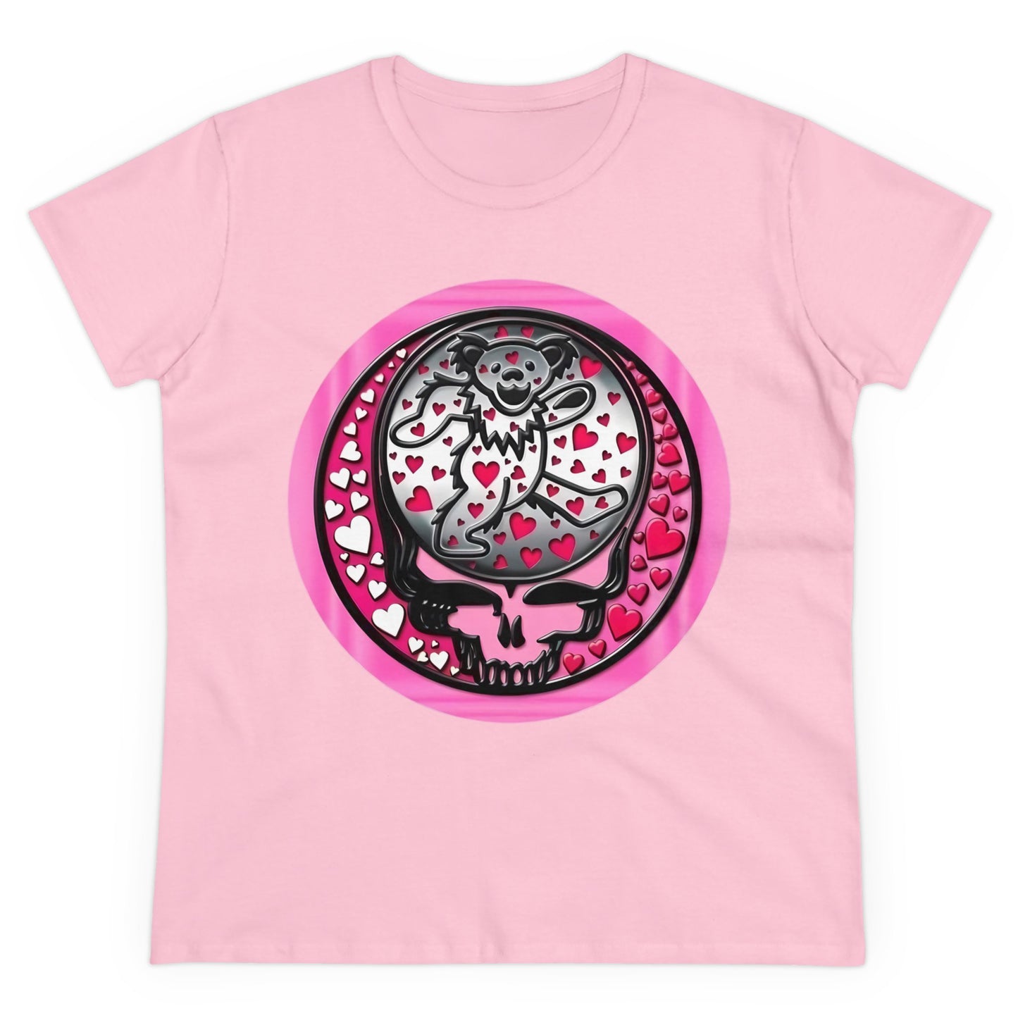 Not Fade Away Steal your face Women's Midweight Cotton Tee