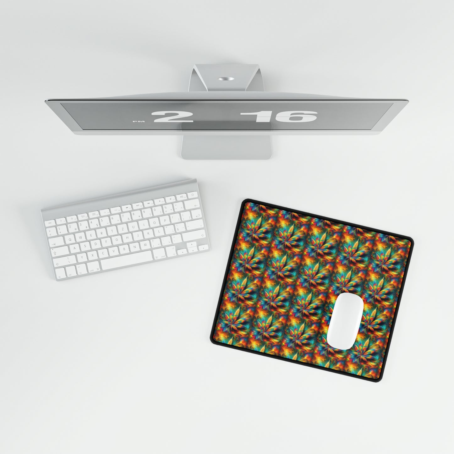 Weed Mosaic Desk Mats
