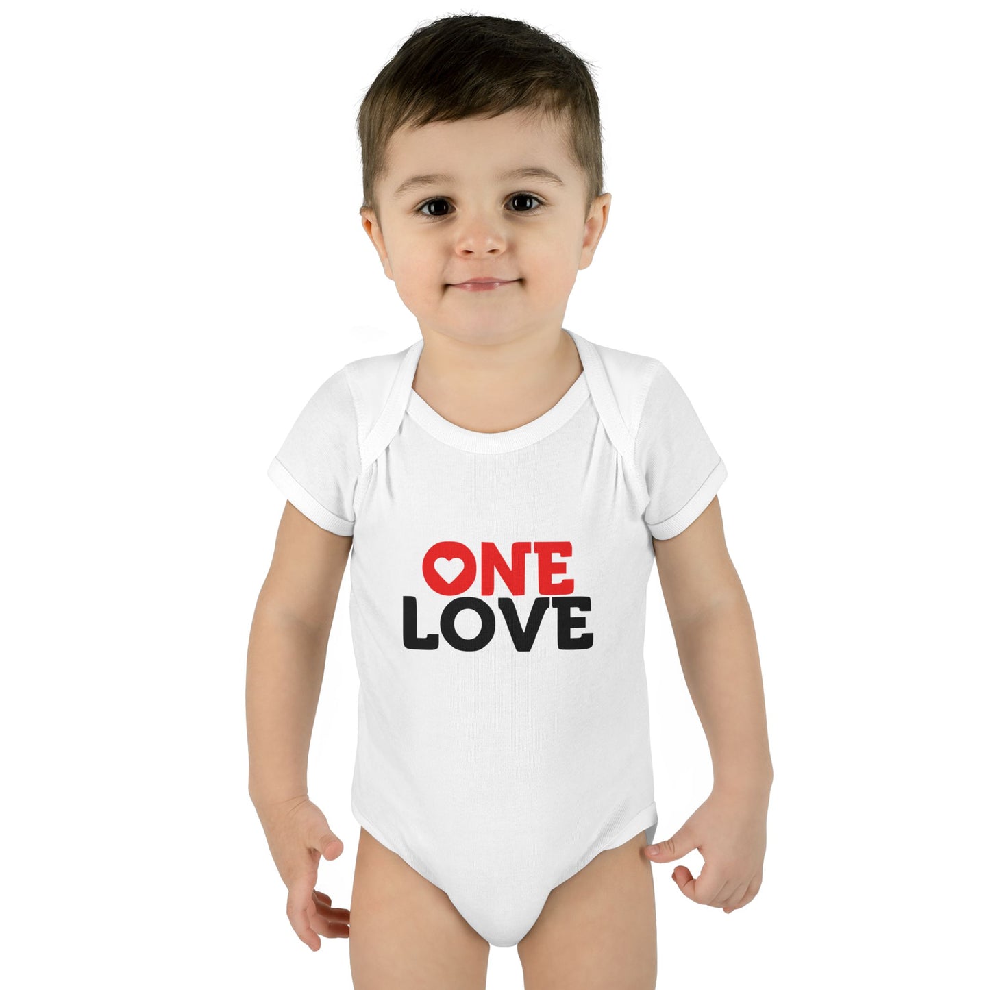 One Love Infant Bodysuit - Cute Baby Onesie for Newborns