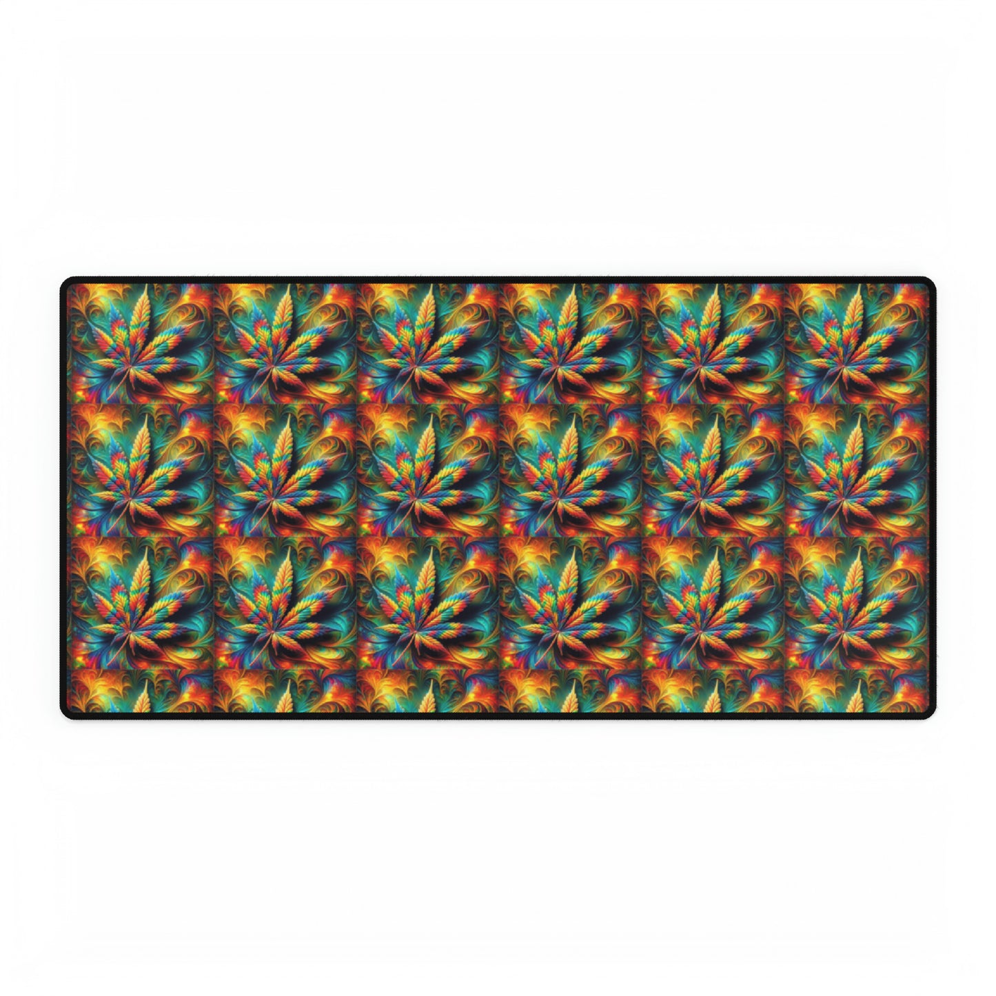 Weed Mosaic Desk Mats
