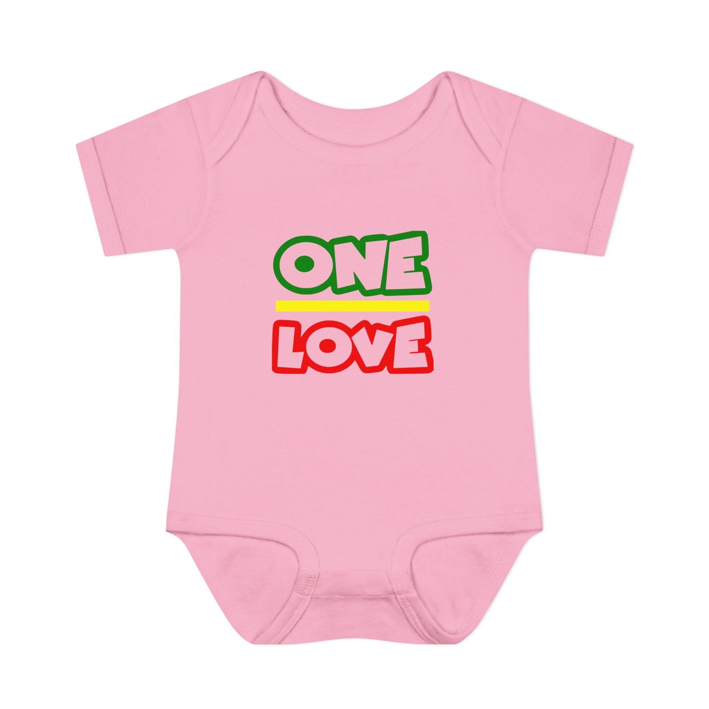 One Love Infant Bodysuit - Cute Baby Outfit for Joyful Occasions