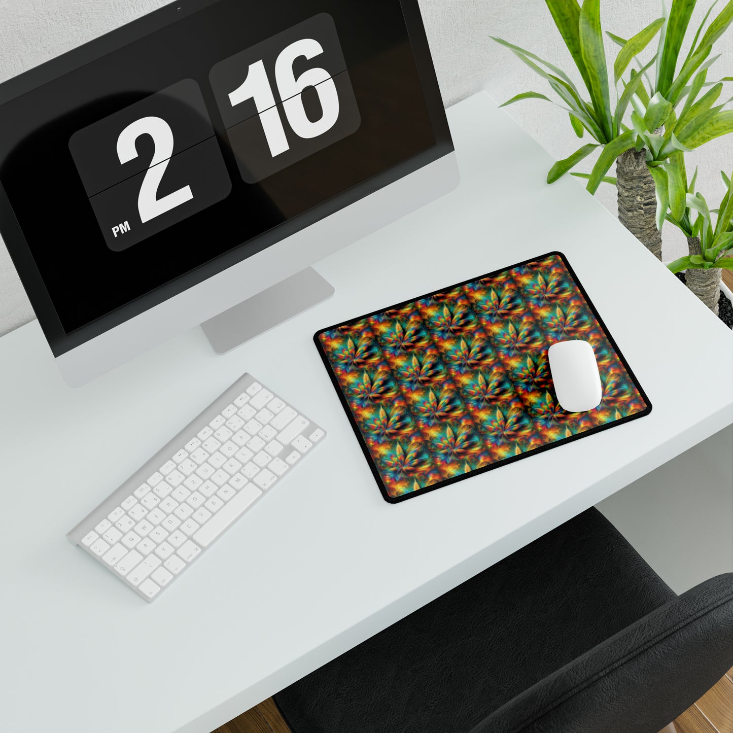 Weed Mosaic Desk Mats