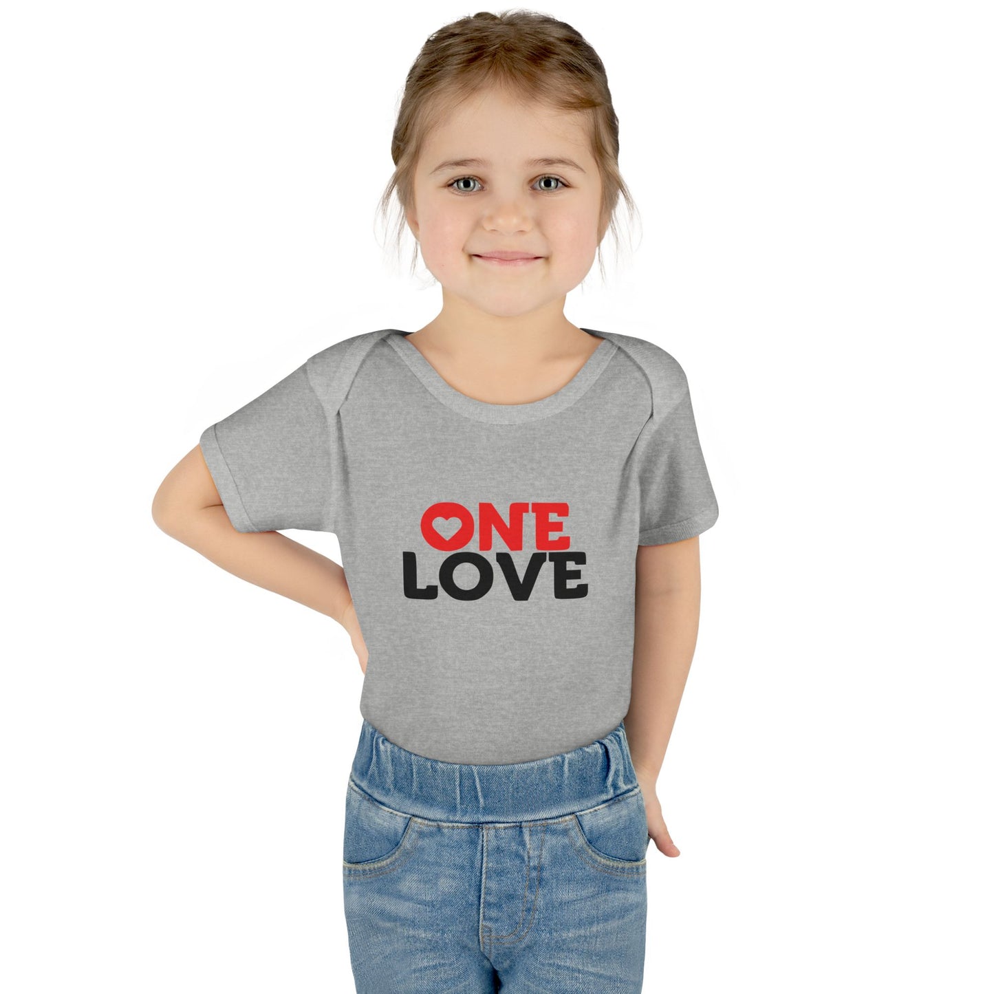 One Love Infant Bodysuit - Cute Baby Onesie for Newborns