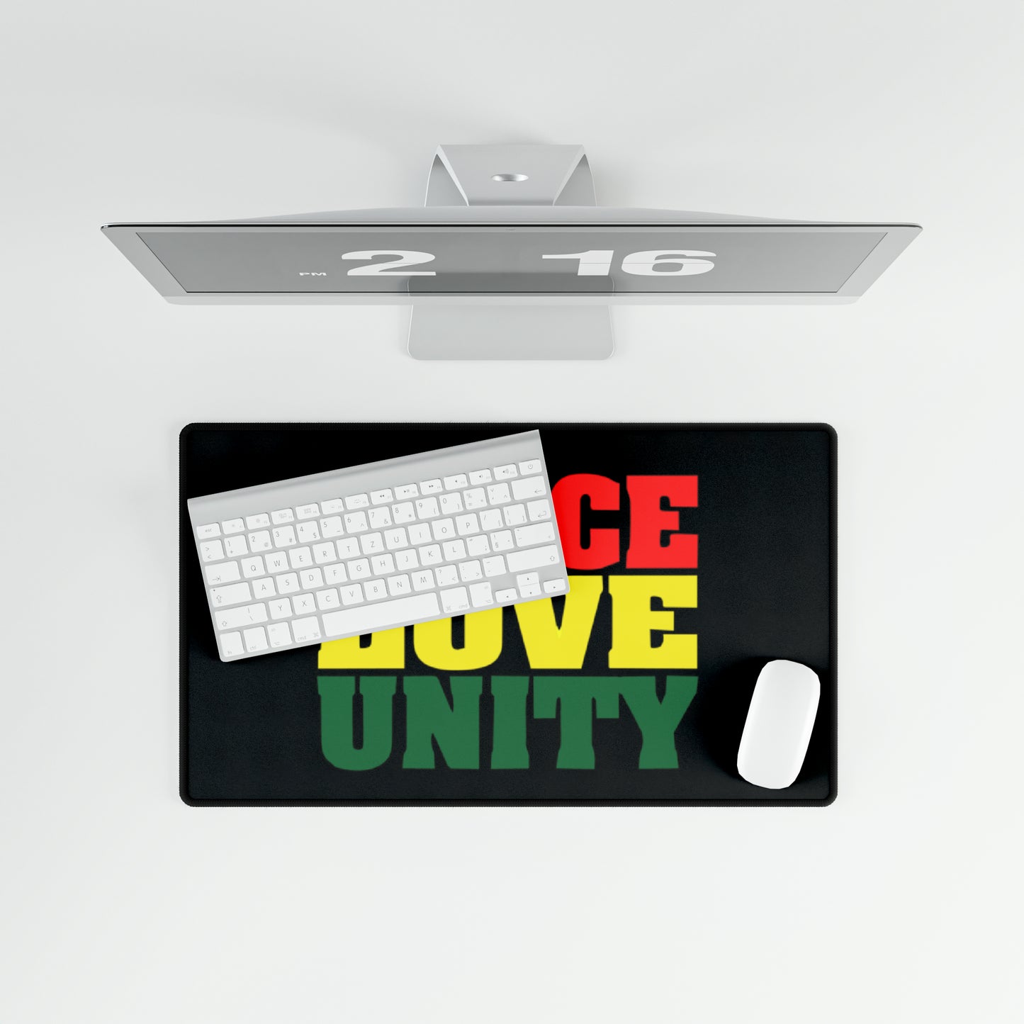 Peace Love and Unity Desk Mats