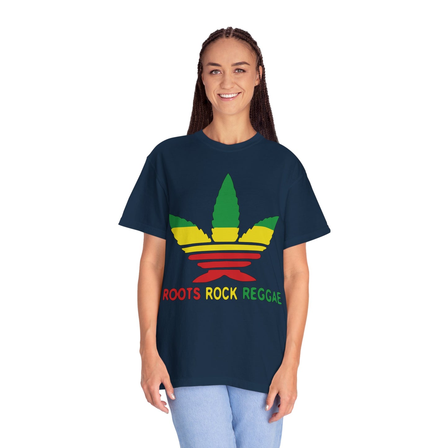 Roots Rock Reggae Unisex Garment-Dyed T-shirt