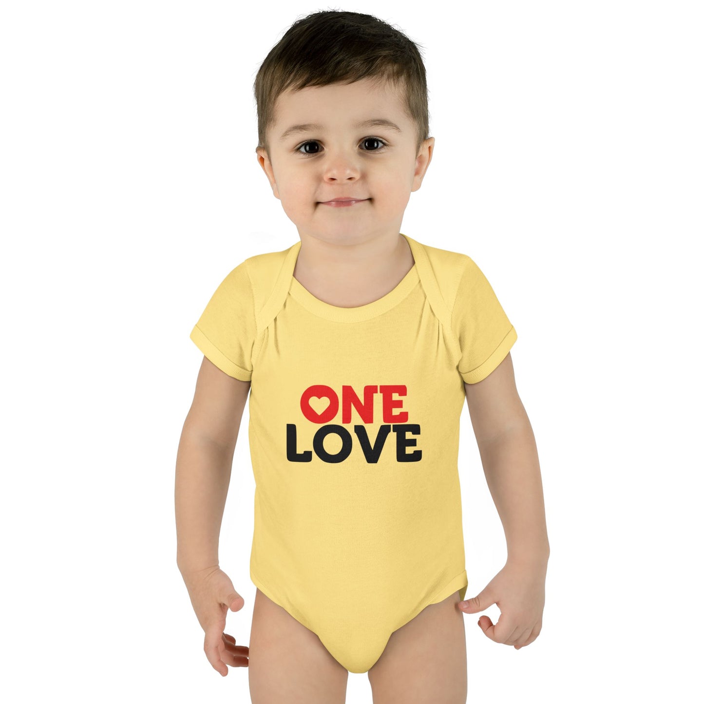 One Love Infant Bodysuit - Cute Baby Onesie for Newborns
