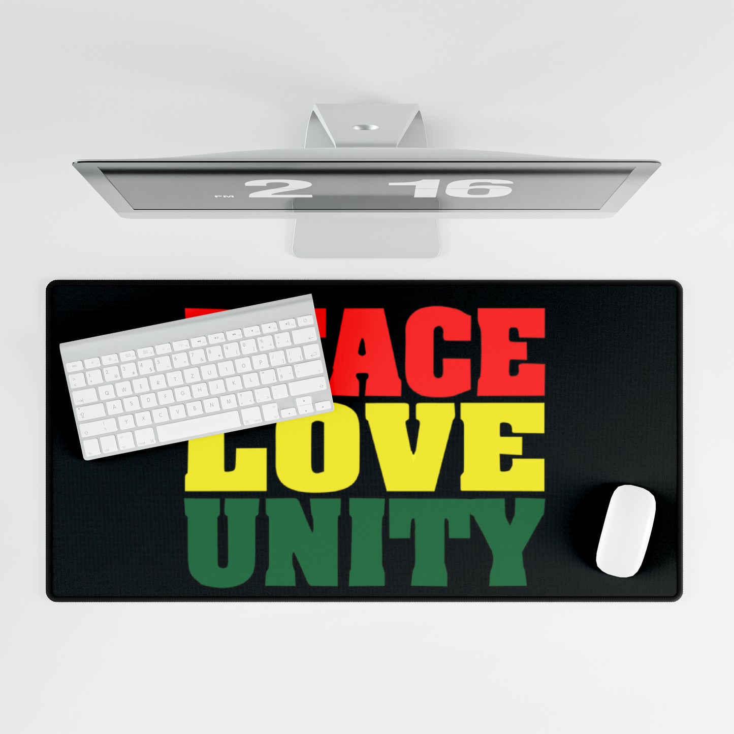 Peace Love and Unity Desk Mats